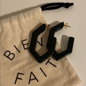 Madewell Oversized Geometric Hoop Earring